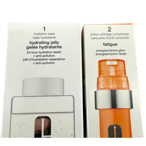 Clinique ID Hydrating Jelly 3.9 oz & Cartridge Concentrate FATIGUE .34 oz SET - Picture 4 of 8